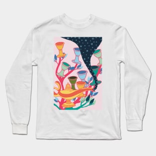 Nine of Cups Long Sleeve T-Shirt